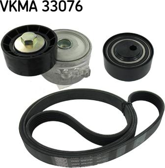 SKF VKMA 33076 - V-yivli kəmər dəsti furqanavto.az