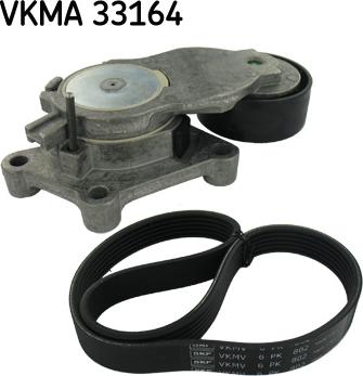 SKF VKMA 33164 - V-yivli kəmər dəsti furqanavto.az