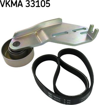 SKF VKMA 33105 - V-yivli kəmər dəsti furqanavto.az