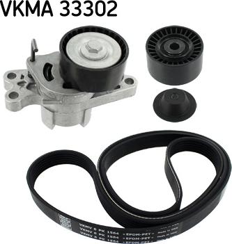 SKF VKMA 33302 - V-yivli kəmər dəsti furqanavto.az