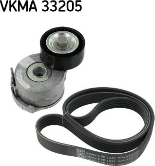 SKF VKMA 33205 - V-yivli kəmər dəsti furqanavto.az