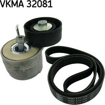 SKF VKMA 32081 - V-yivli kəmər dəsti furqanavto.az