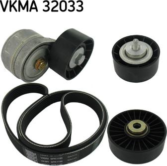 SKF VKMA 32033 - V-yivli kəmər dəsti furqanavto.az