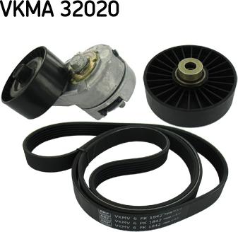 SKF VKMA 32020 - V-yivli kəmər dəsti furqanavto.az