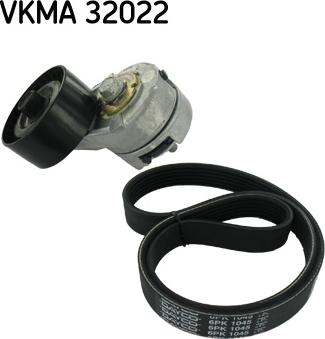 SKF VKMA 32022 - V-yivli kəmər dəsti furqanavto.az