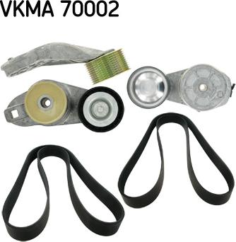 SKF VKMA 70002 - V-yivli kəmər dəsti furqanavto.az