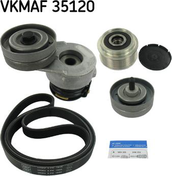 SKF VKMAF 35120 - V-yivli kəmər dəsti furqanavto.az