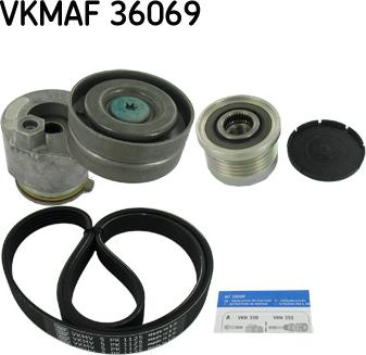SKF VKMAF 36069 - V-yivli kəmər dəsti furqanavto.az