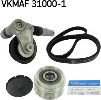 SKF VKMAF 31000-1 - V-yivli kəmər dəsti furqanavto.az