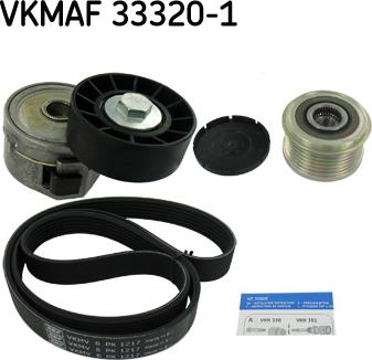 SKF VKMAF 33320-1 - V-yivli kəmər dəsti furqanavto.az