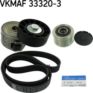 SKF VKMAF 33320-3 - V-yivli kəmər dəsti furqanavto.az