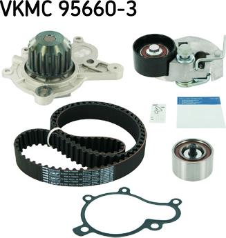 SKF VKMC 95660-3 - Su Pompası və Vaxt Kəməri Dəsti furqanavto.az