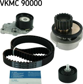 SKF VKMC 90000 - Su Pompası və Vaxt Kəməri Dəsti www.furqanavto.az