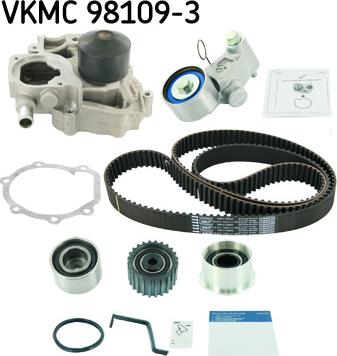 SKF VKMC 98109-3 - Su Pompası və Vaxt Kəməri Dəsti furqanavto.az