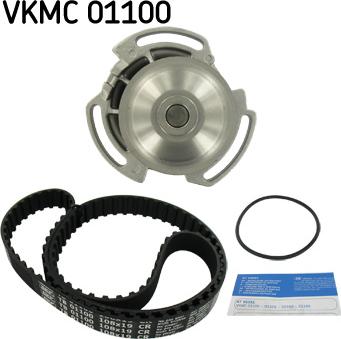 SKF VKMC 01100 - Su Pompası və Vaxt Kəməri Dəsti furqanavto.az