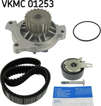 SKF VKMC 01253 - Su Pompası və Vaxt Kəməri Dəsti furqanavto.az