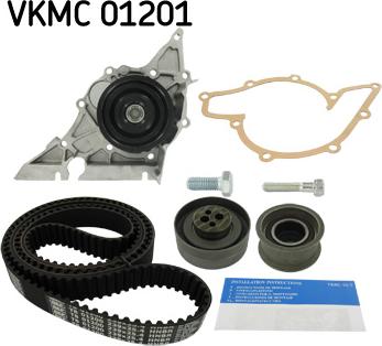 SKF VKMC 01201 - Su Pompası və Vaxt Kəməri Dəsti furqanavto.az