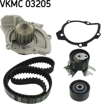 SKF VKMC 03205 - Su Pompası və Vaxt Kəməri Dəsti furqanavto.az