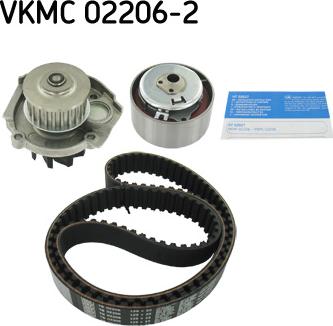 SKF VKMC 02206-2 - Su Pompası və Vaxt Kəməri Dəsti furqanavto.az