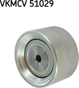 SKF VKMCV 51029 - Yönləndirmə / Bələdçi Kasnağı, v-yivli kəmər furqanavto.az