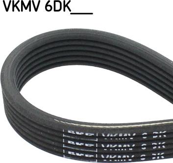 SKF VKMV 6DK1215 - V-yivli kəmər furqanavto.az