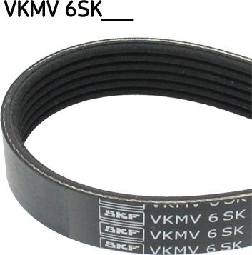 SKF VKMV 6SK848 - V-yivli kəmər furqanavto.az