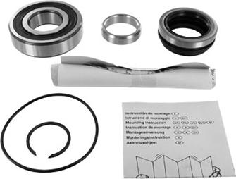 SKF Brazil VKBA 3740 - Təkər qovşağı, podşipnik dəsti furqanavto.az