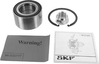 SKF Brazil VKBA 7490 - Təkər qovşağı, podşipnik dəsti furqanavto.az