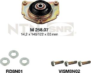 SNR KB658.08 - Üst Strut Montajı furqanavto.az