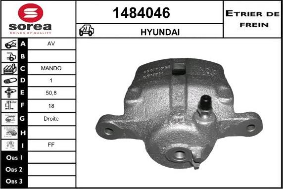 SNRA 1484046 - Əyləc kaliperi furqanavto.az