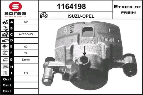 SNRA 1164198 - Əyləc kaliperi furqanavto.az