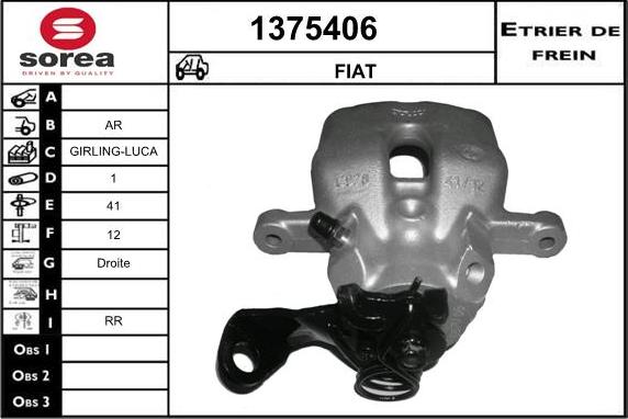 SNRA 1375406 - Əyləc kaliperi furqanavto.az