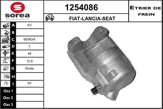 SNRA 1254086 - Əyləc kaliperi furqanavto.az