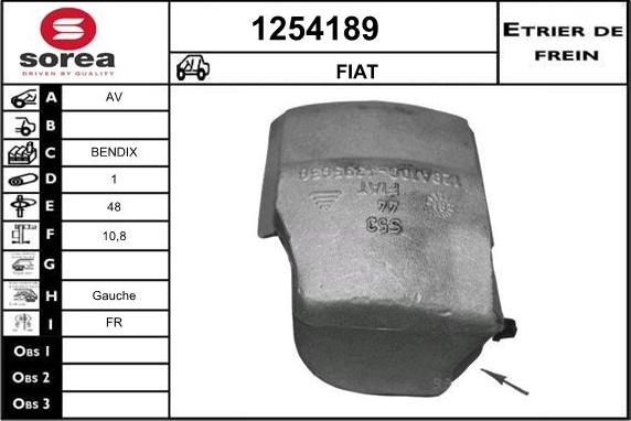 SNRA 1254189 - Əyləc kaliperi furqanavto.az