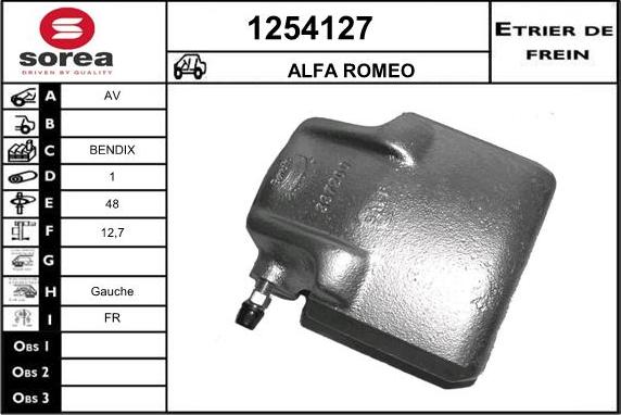 SNRA 1254127 - Əyləc kaliperi furqanavto.az