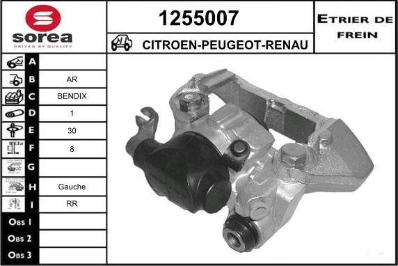 SNRA 1255007 - Əyləc kaliperi furqanavto.az