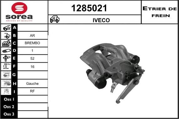 SNRA 1285021 - Əyləc kaliperi furqanavto.az