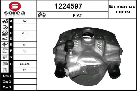 SNRA 1224597 - Əyləc kaliperi furqanavto.az