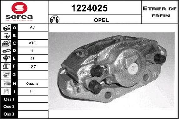 SNRA 1224025 - Əyləc kaliperi furqanavto.az