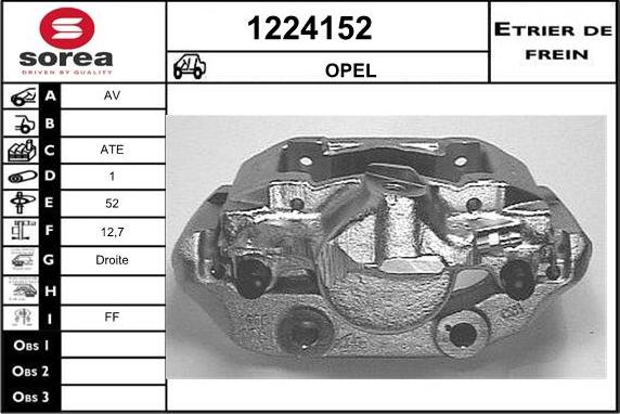 SNRA 1224152 - Əyləc kaliperi furqanavto.az