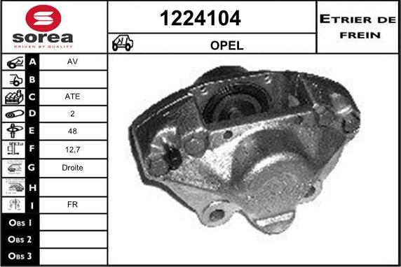 SNRA 1224104 - Əyləc kaliperi furqanavto.az