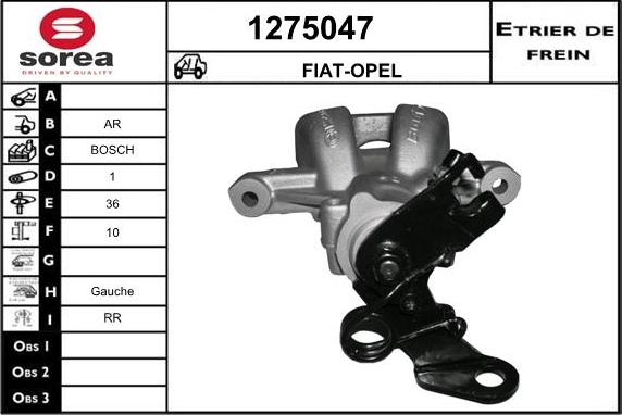 SNRA 1275047 - Əyləc kaliperi furqanavto.az