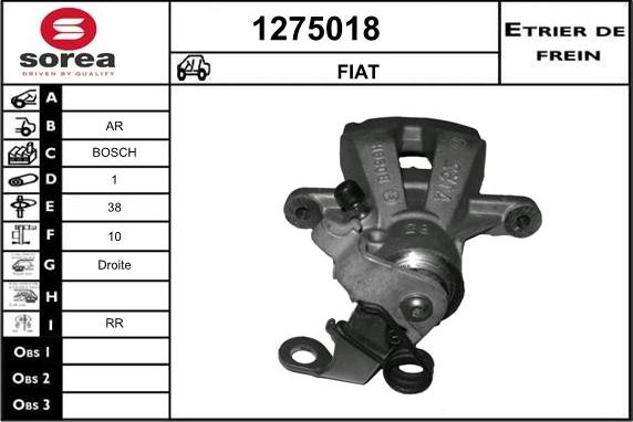 SNRA 1275018 - Əyləc kaliperi furqanavto.az