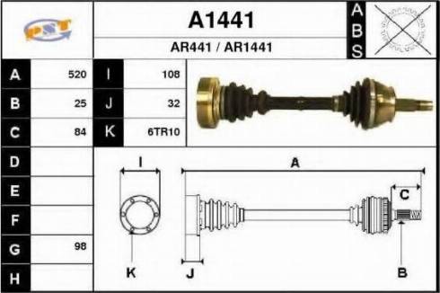 SNRA A1441 - Sürücü mili furqanavto.az