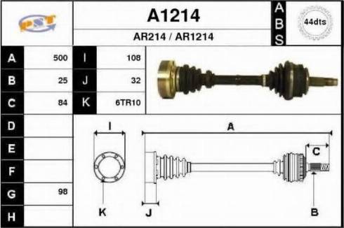 SNRA A1214 - Sürücü mili furqanavto.az