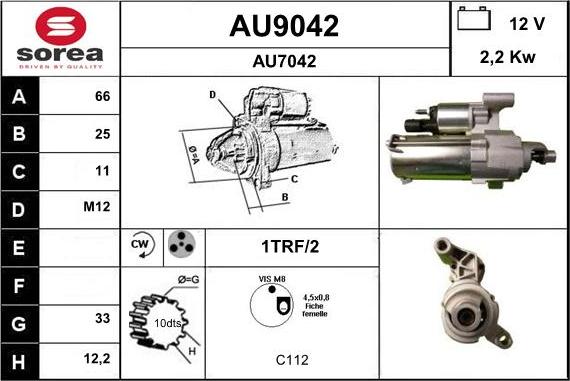 SNRA AU9042 - Başlanğıc furqanavto.az