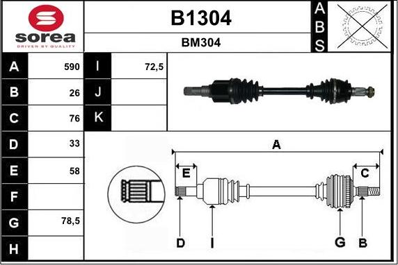 SNRA B1304 - Sürücü mili furqanavto.az