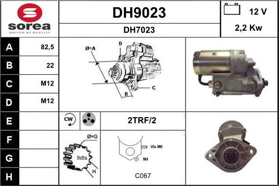 SNRA DH9023 - Başlanğıc furqanavto.az