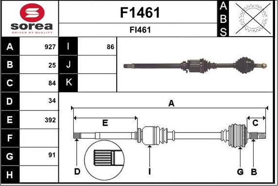 SNRA F1461 - Sürücü mili furqanavto.az