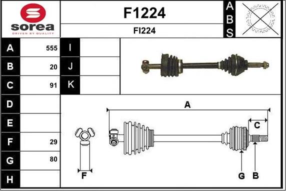 SNRA F1224 - Sürücü mili furqanavto.az